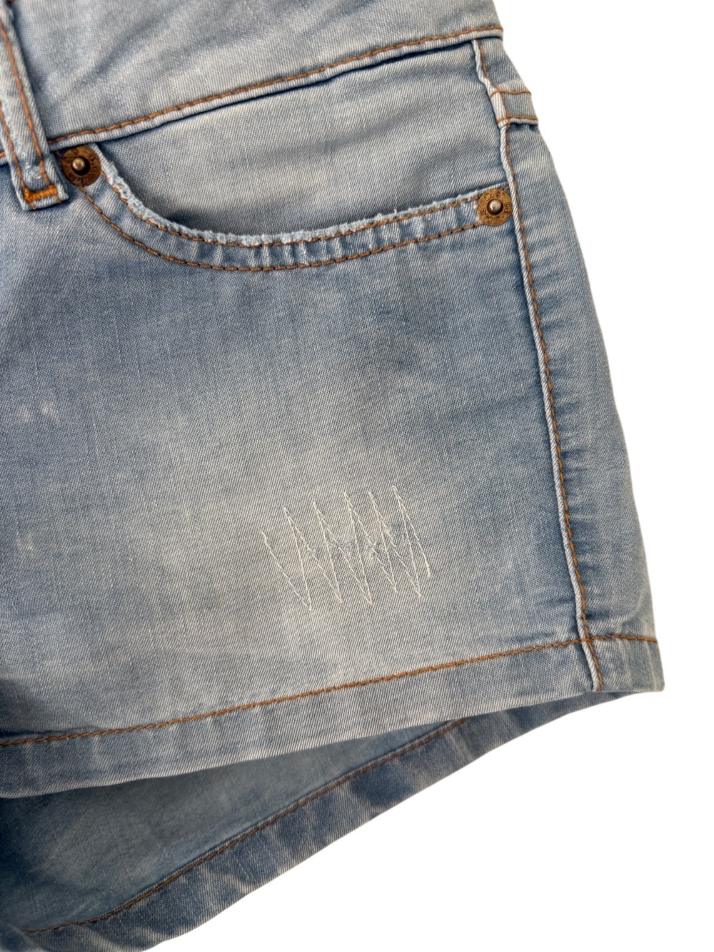 Authentic Dolce & Gabbana Vintage Y2K Low Rise Denim Shorts Size 25 (XXS) - Picture 6 of 9